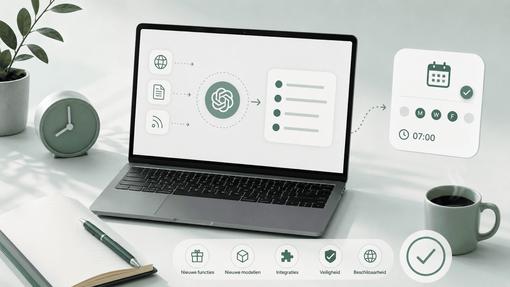 AI houdt automatisch relevante ontwikkelingen en updates bij